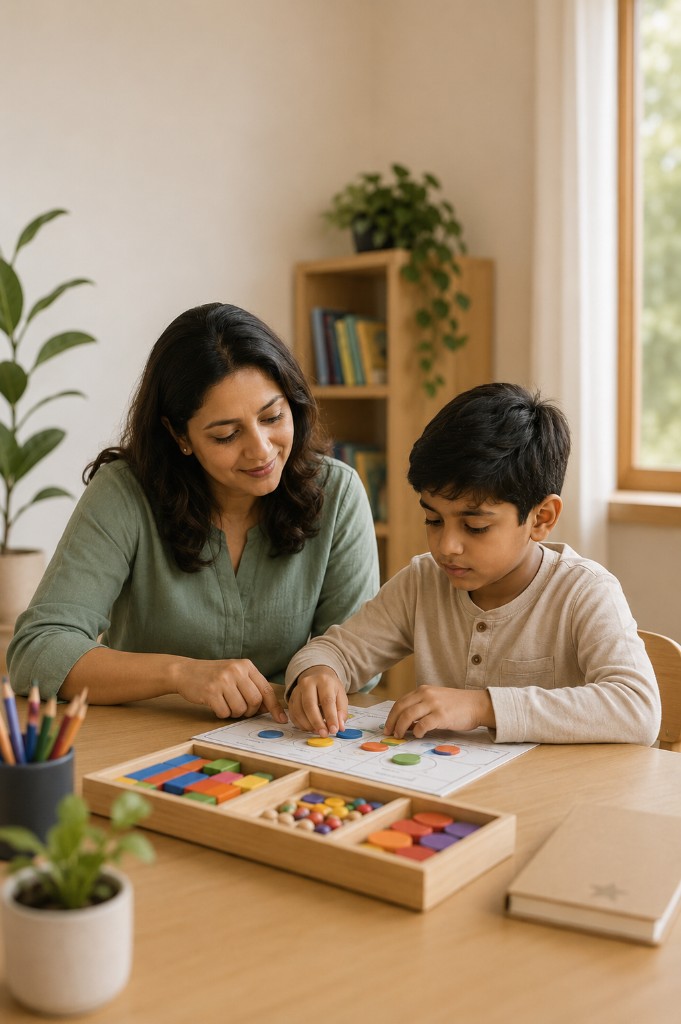 ADHD learning support for children at TEMMA Learning Centre, Goa